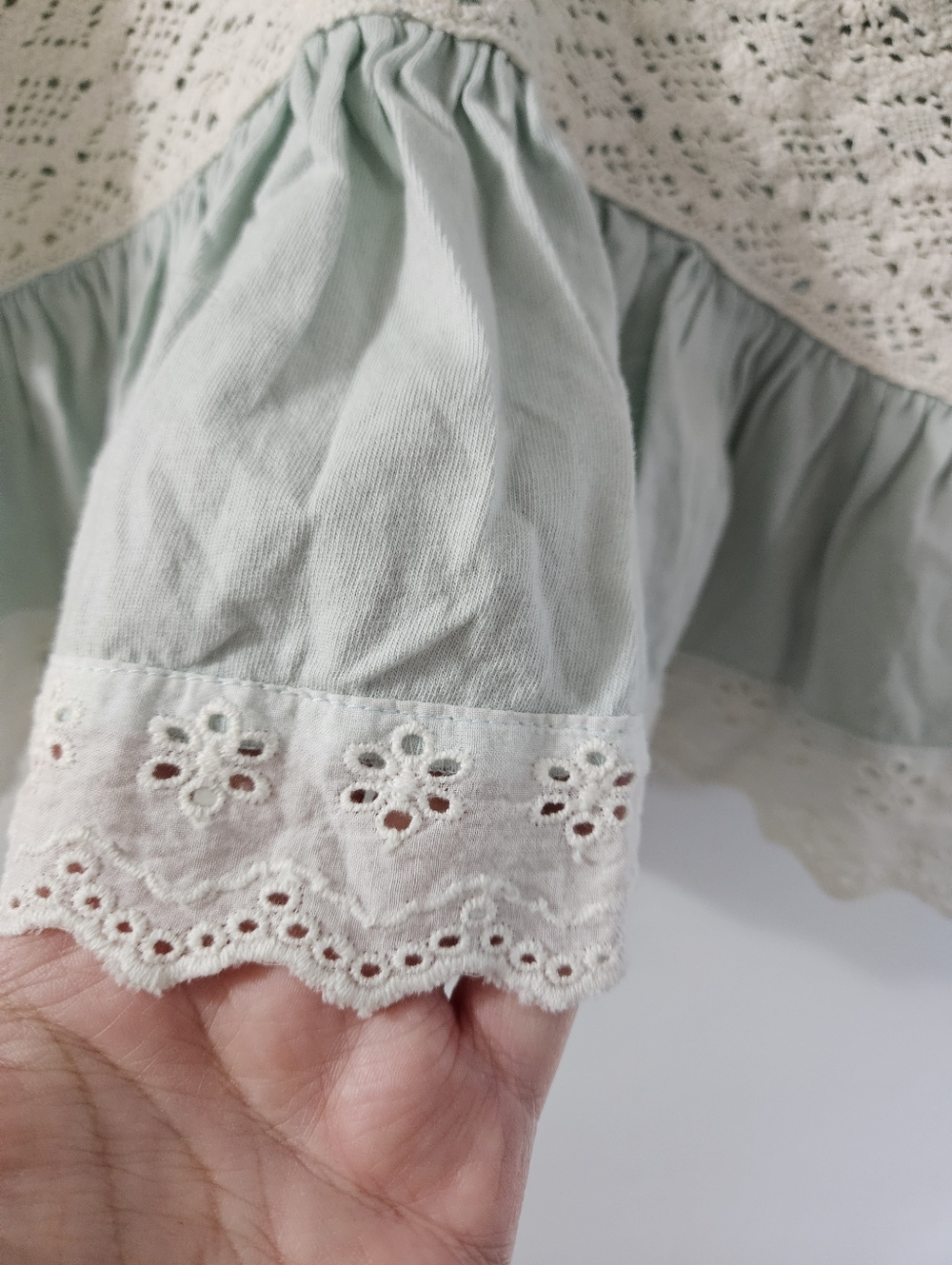 Anthropologie Delicate Babydoll Blouse - Picture 4 of 12